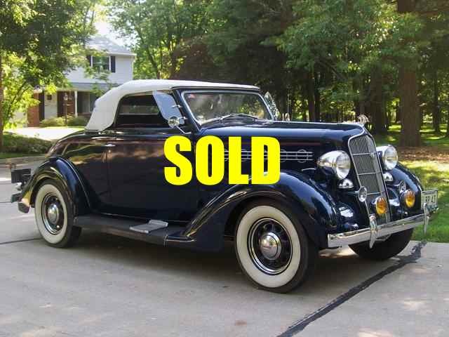 Used 1935 Plymouth Deluxe Convertible Coupe Convertible Coupe 103 , For Sale $32500, Call Us: (704) 996-3735