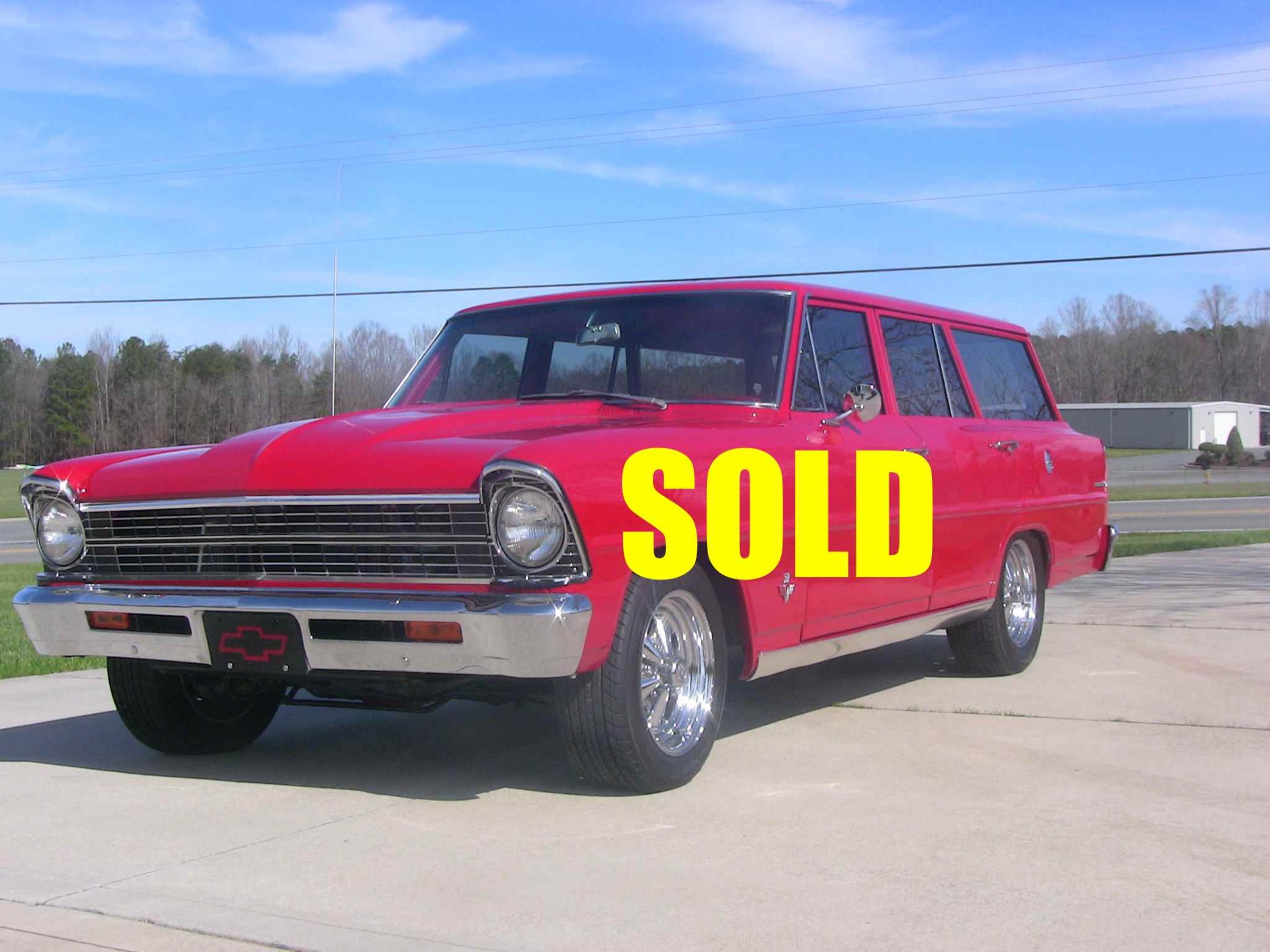 Used 1967 Chevrolet Chevy II Nova Station Wagon 107 , For Sale $34900, Call Us: (704) 996-3735
