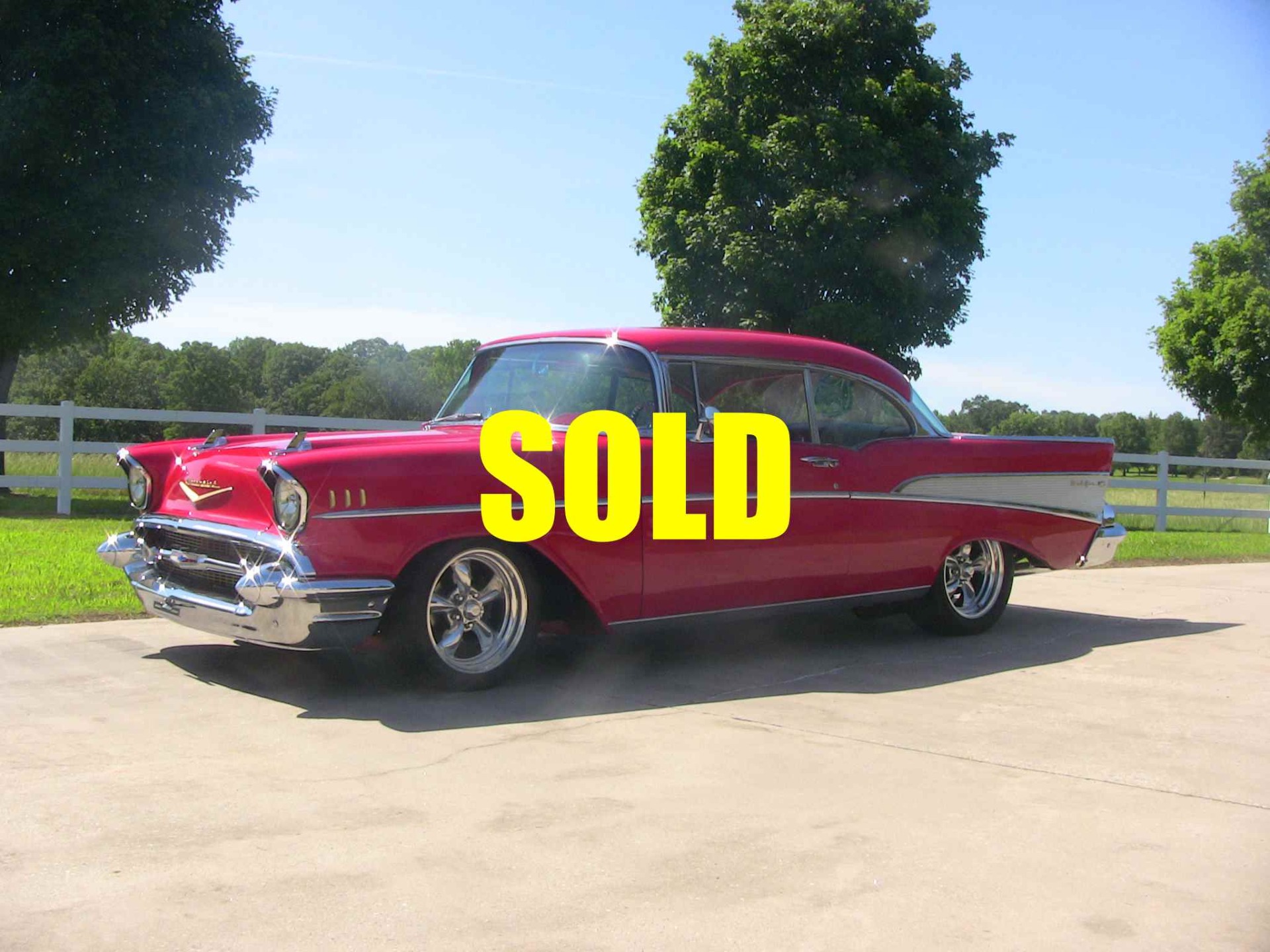 Used 1957 Chevrolet Bel Air  121 , For Sale $46500, Call Us: (704) 996-3735