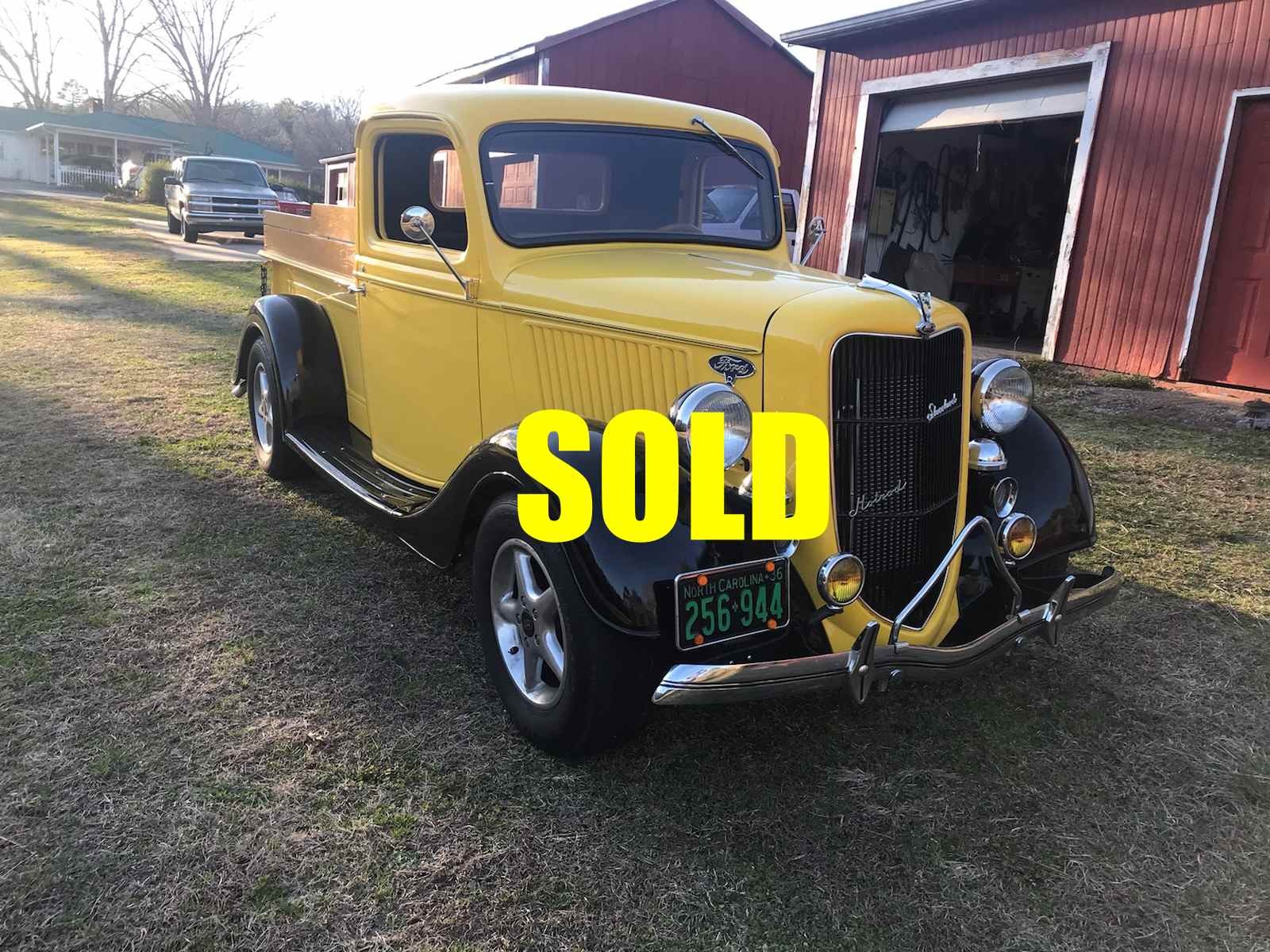 Used 1936 Ford Half Ton Pickup Truck  132 , For Sale $36000, Call Us: (704) 996-3735