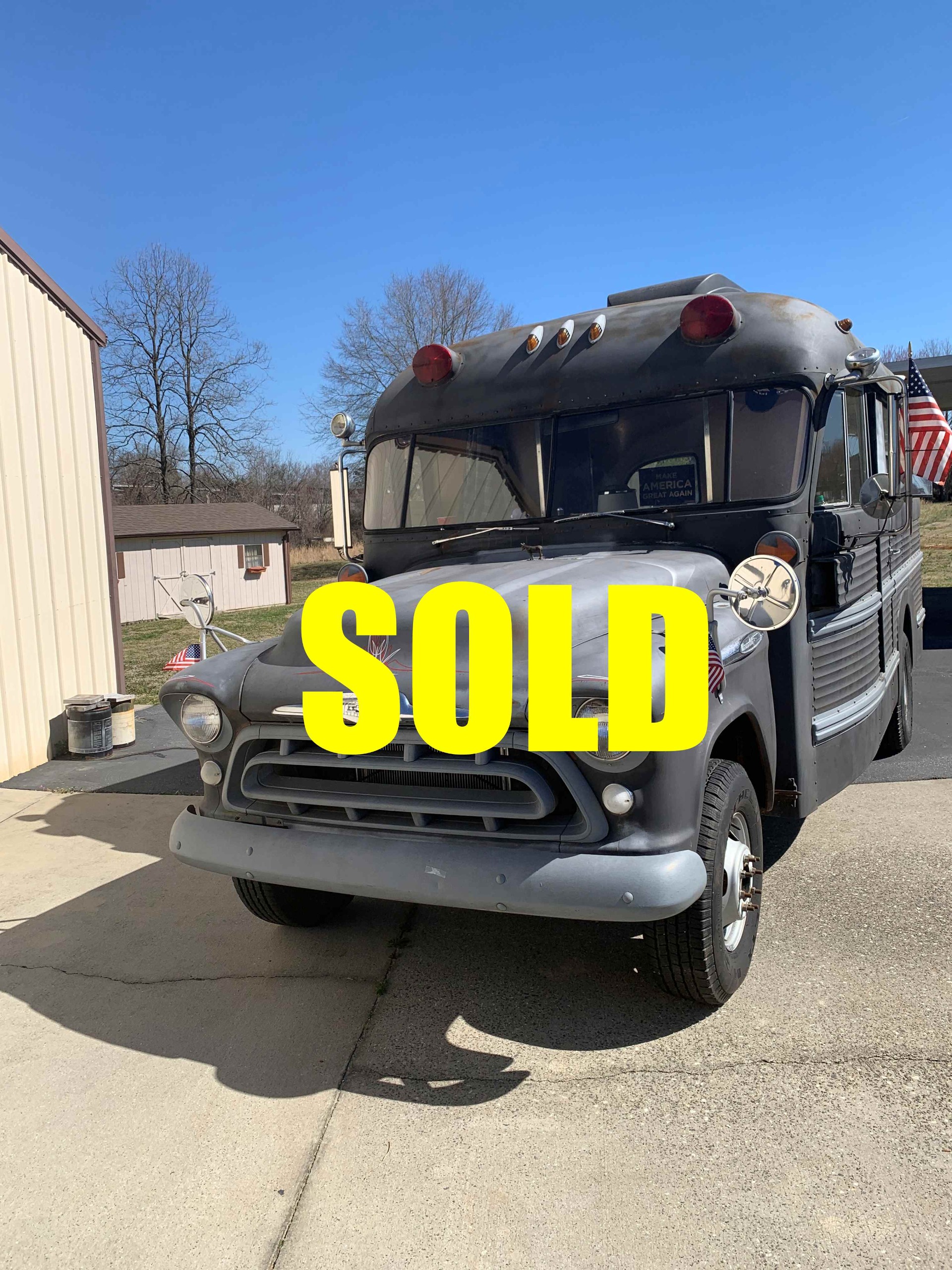 Used 1957 Chevrolet Ambulance 161 , For Sale $18500, Call Us: (704) 996-3735