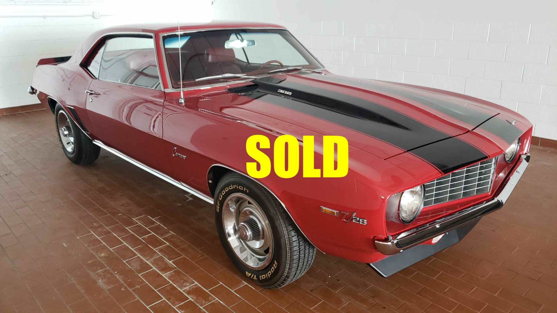 Used 1969 Chevrolet Camaro Z28  162 , For Sale $57000, Call Us: (704) 996-3735