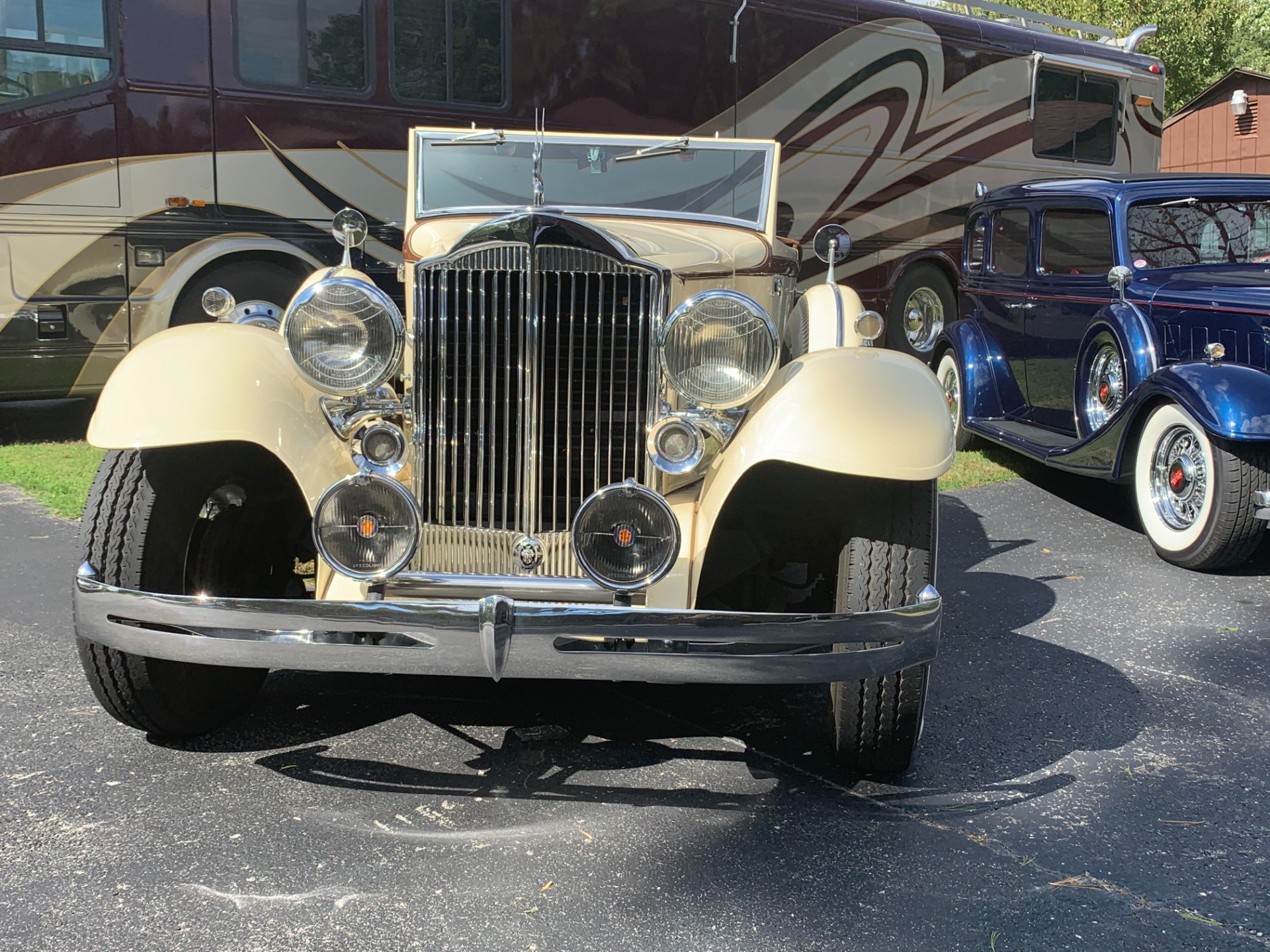 Used 1933 Packard Rumble Seat Coupe Roadster