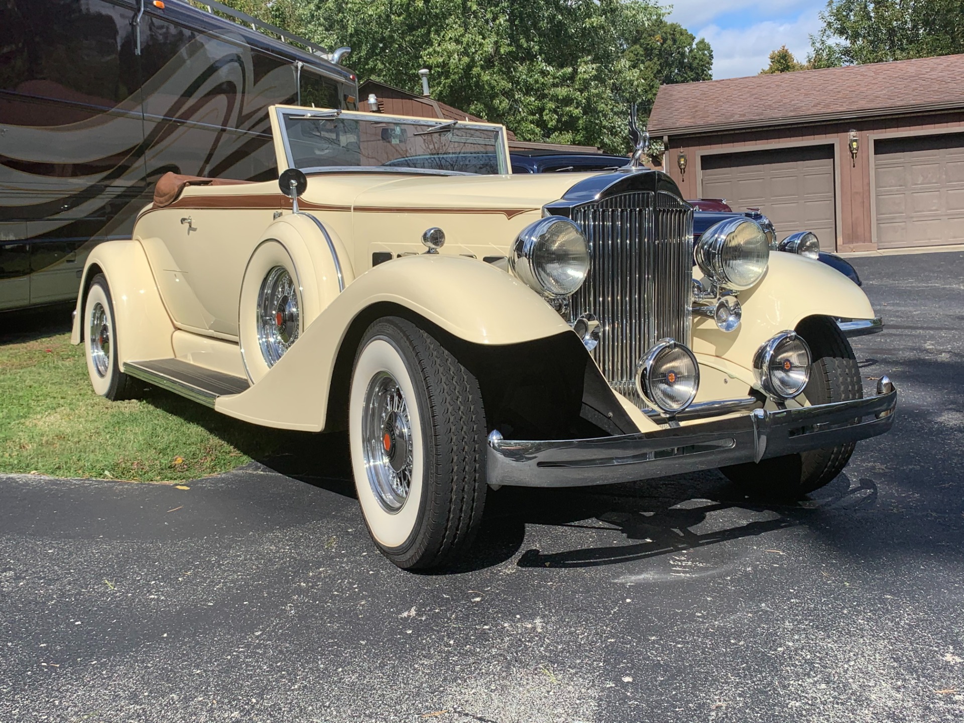 Used 1933 Packard Rumble Seat Coupe Roadster