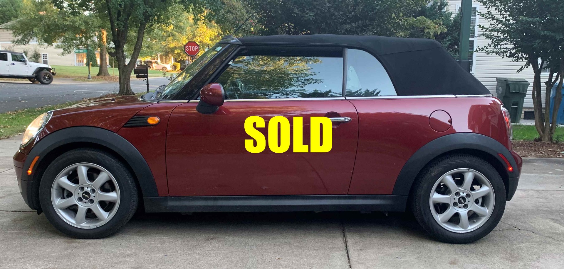 Used 2009 Mini Cooper Convertible  188 , For Sale $10500, Call Us: (704) 996-3735