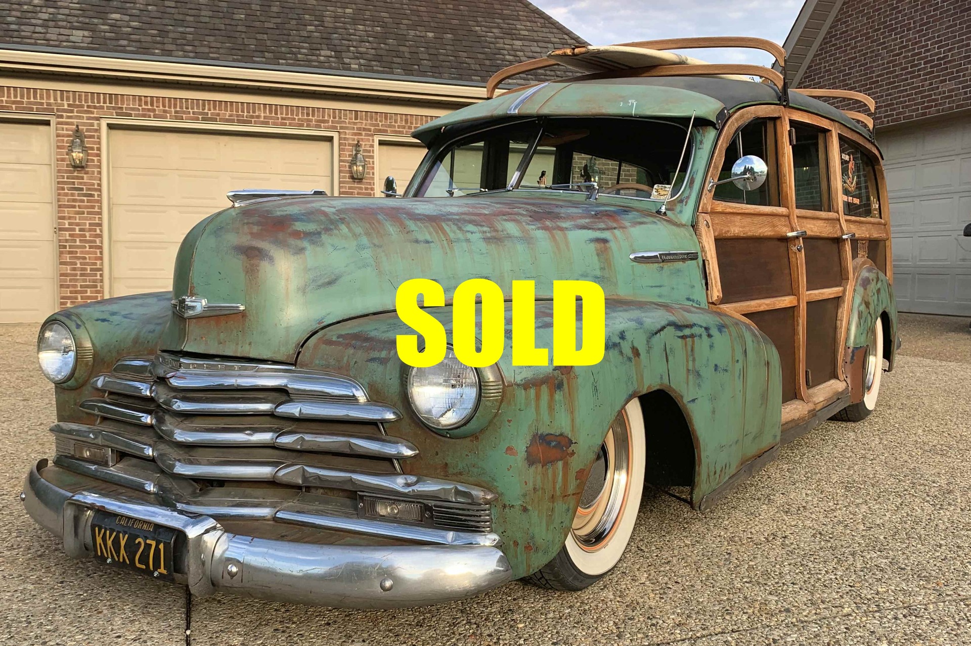 Used 1947 Chevrolet Fleetmaster Woody Wagon  192 , For Sale $92000, Call Us: (704) 996-3735