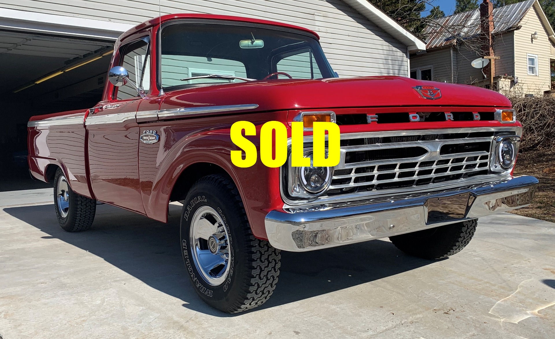 Used 1966 Ford F-100  199 , For Sale $33500, Call Us: (704) 996-3735