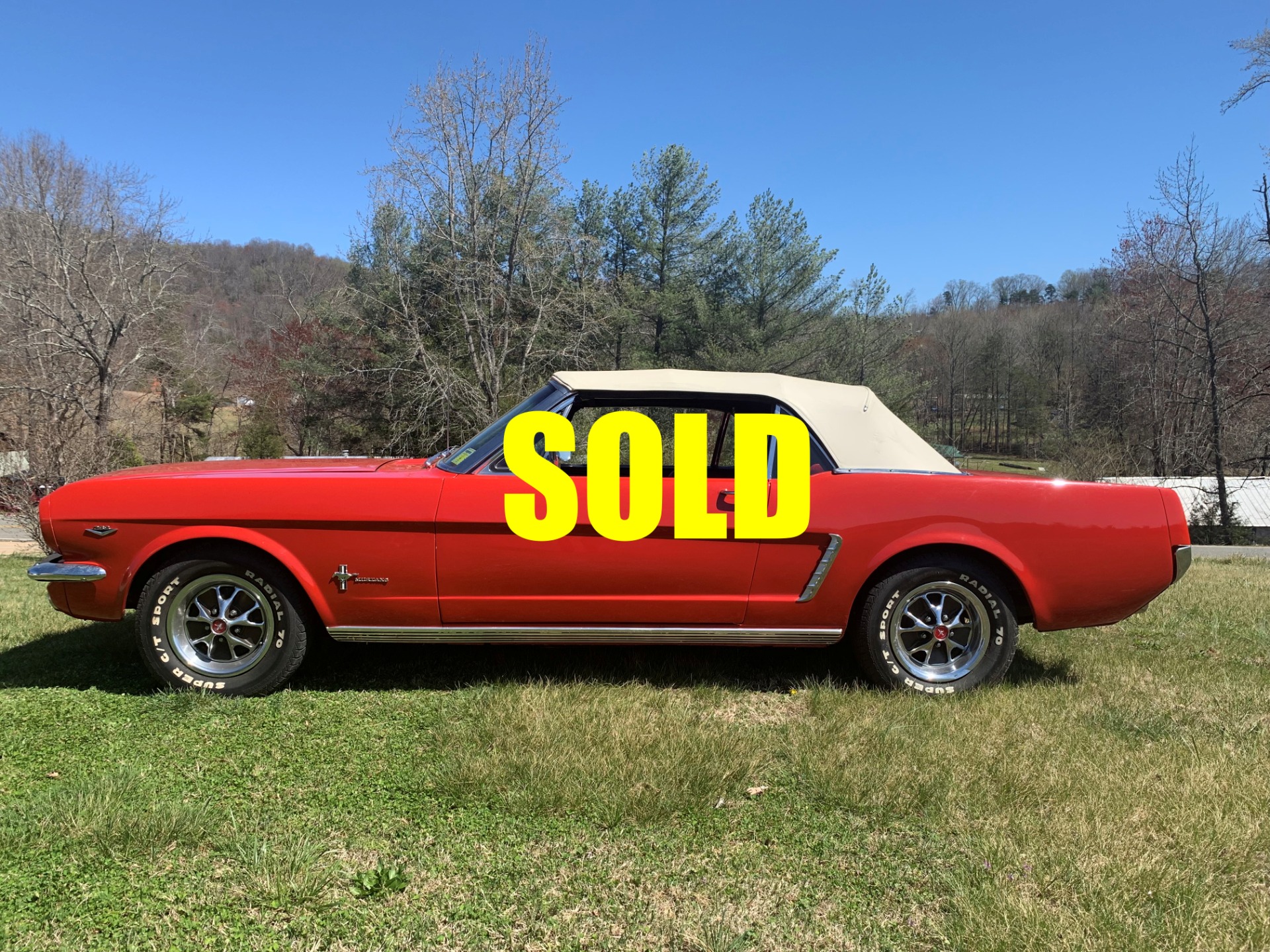 Used 1965 Ford Mustang Convertible  205 , For Sale $39700, Call Us: (704) 996-3735