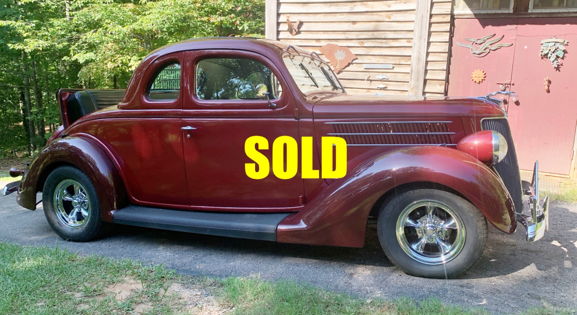 Used 1936 Ford 5-Window Rumble Seat Coupe  217 , For Sale $39500, Call Us: (704) 996-3735