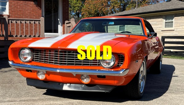1969 Chevrolet Camaro Custom For Sale $67000