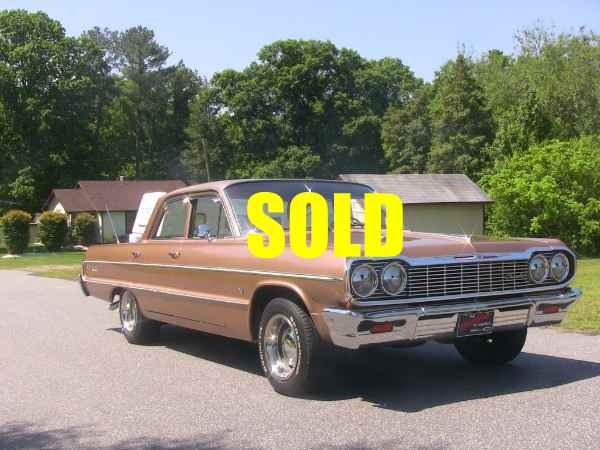 Used 1964 Chevrolet Impala  23 , For Sale $16500, Call Us: (704) 996-3735