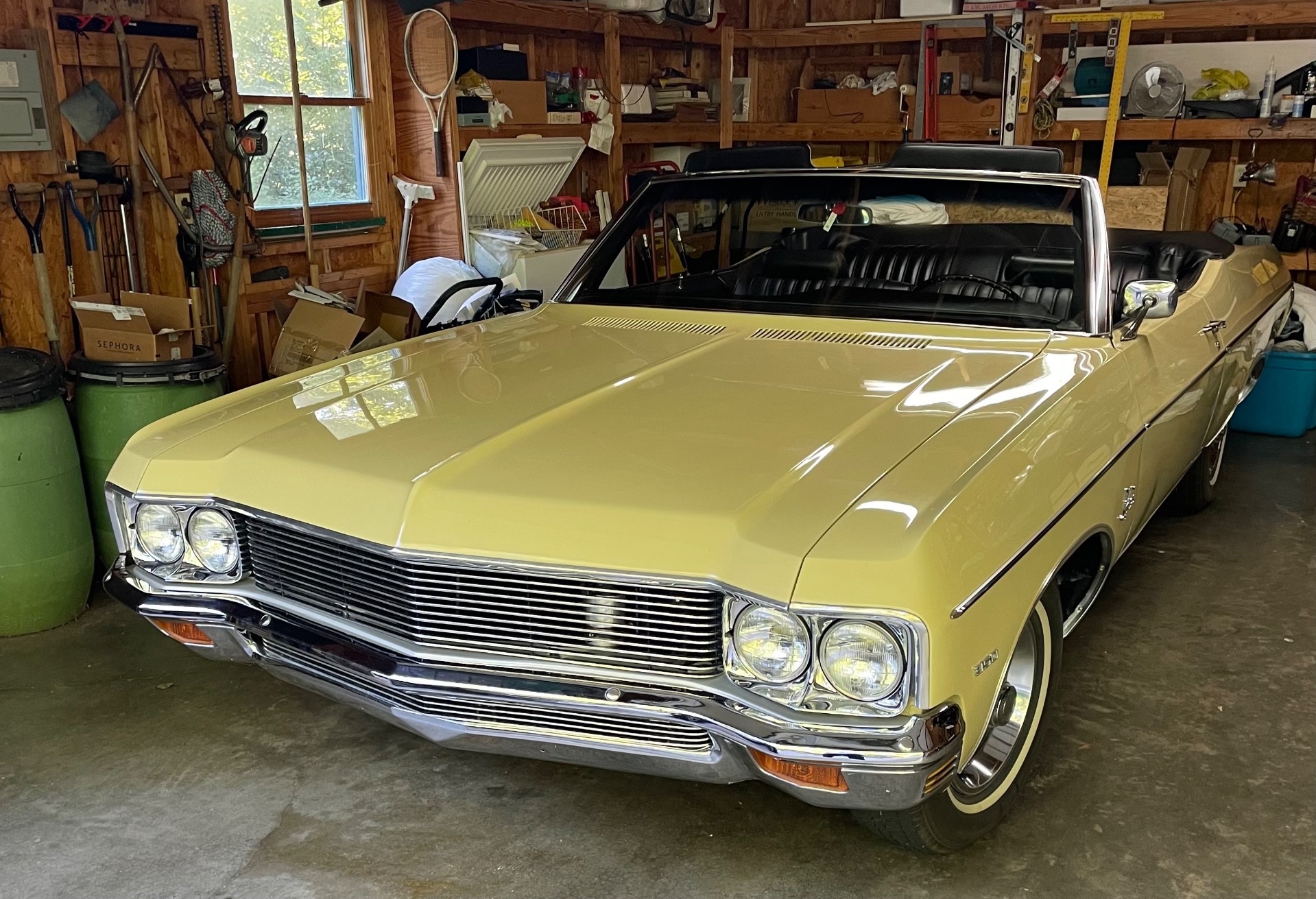 Used 1970 Chevrolet Impala Convertible 283 , For Sale $56000, Call Us: (704) 996-3735