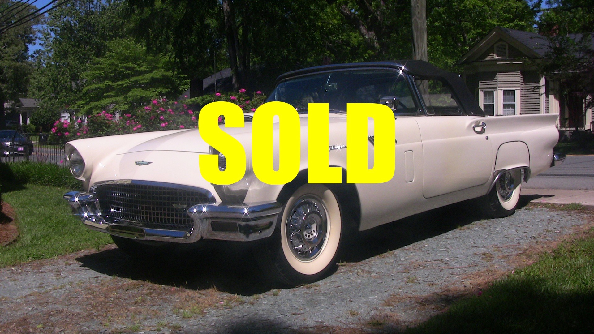 Used 1957 Ford Thunderbird  71 , For Sale $49900, Call Us: (704) 996-3735