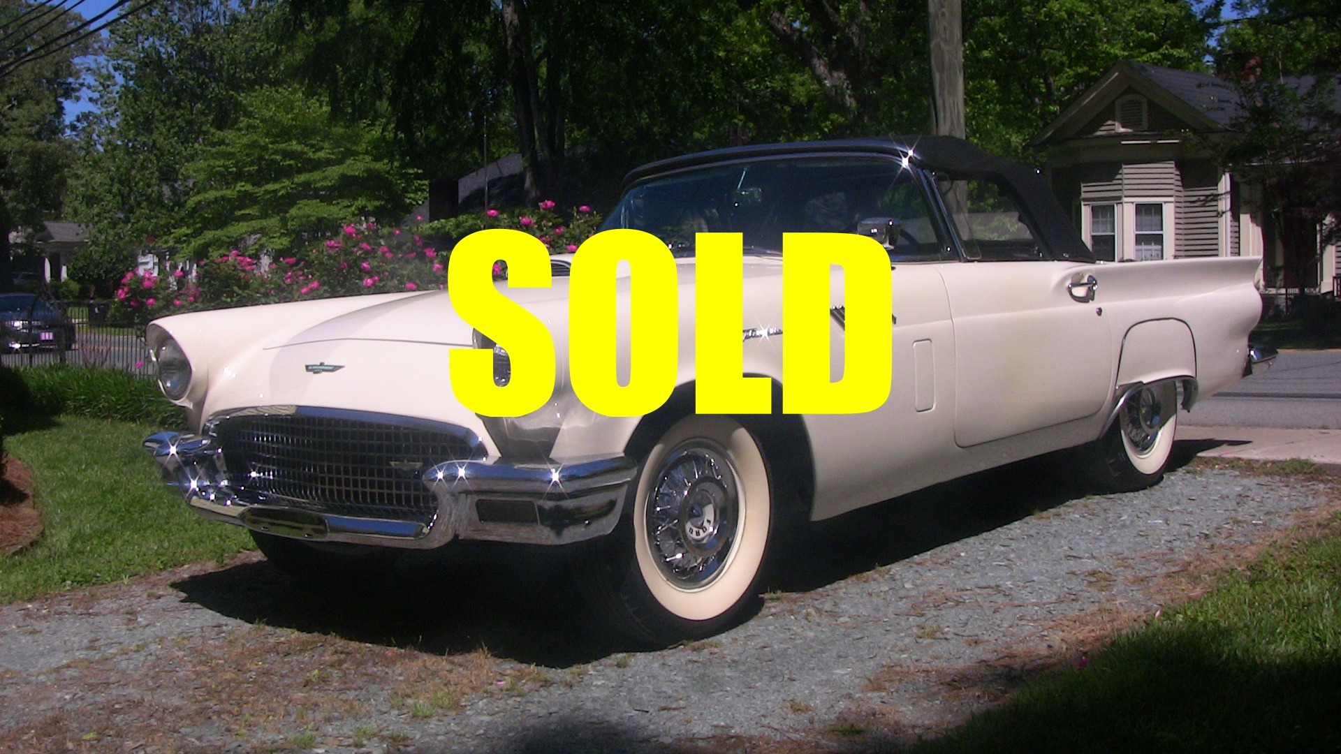 Used 1957 Ford Thunderbird 71 , For Sale $49900, Call Us: (704) 996-3735