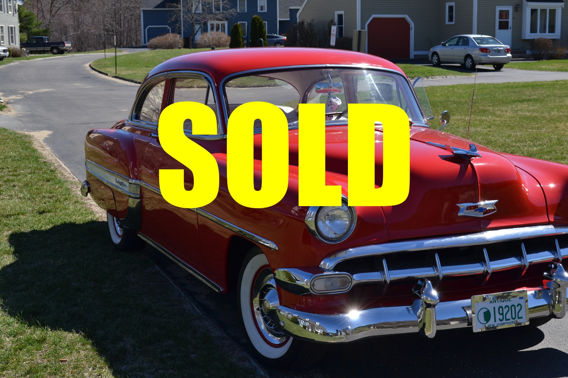 Used 1954 Chevrolet Bel Air 77 , For Sale $17900, Call Us: (704) 996-3735