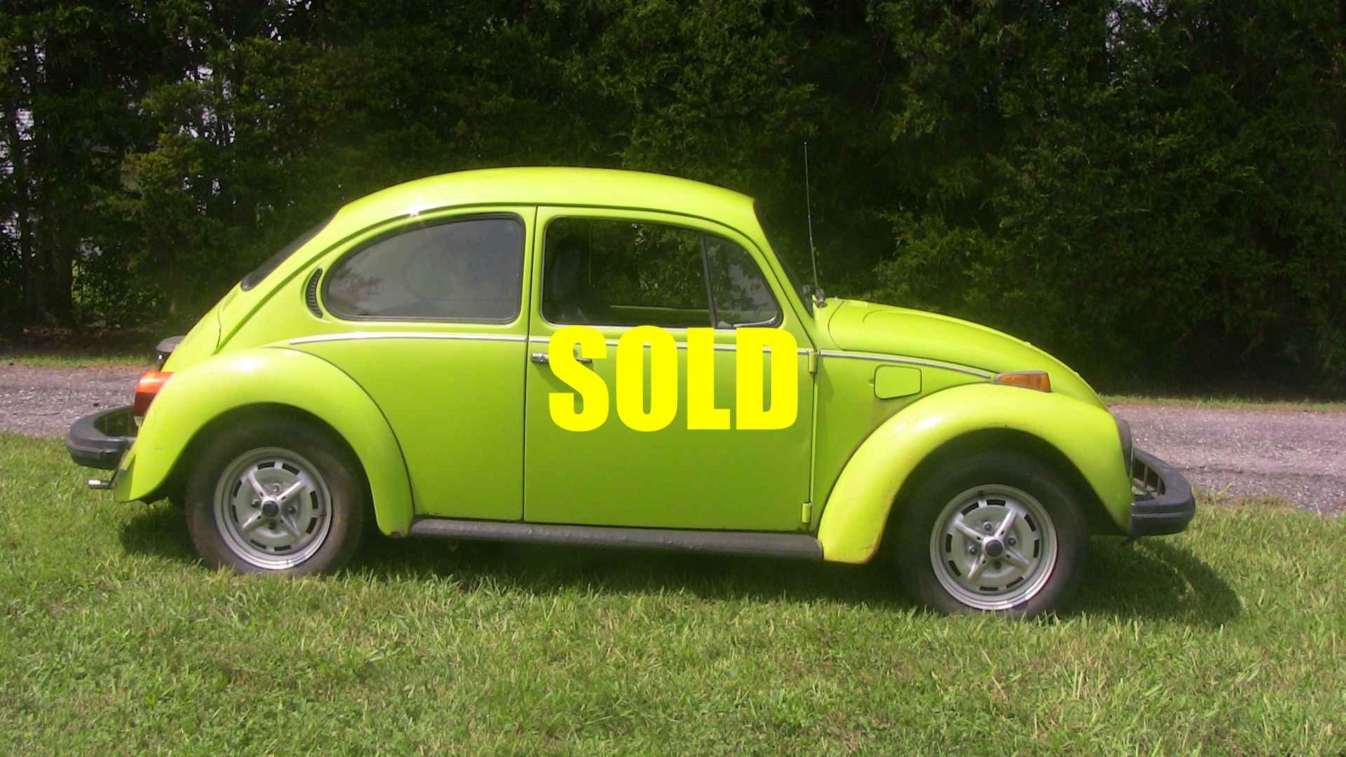 Used 1974 Volkswagen Beetle Love Bug 96 , For Sale $5500, Call Us: (704) 996-3735